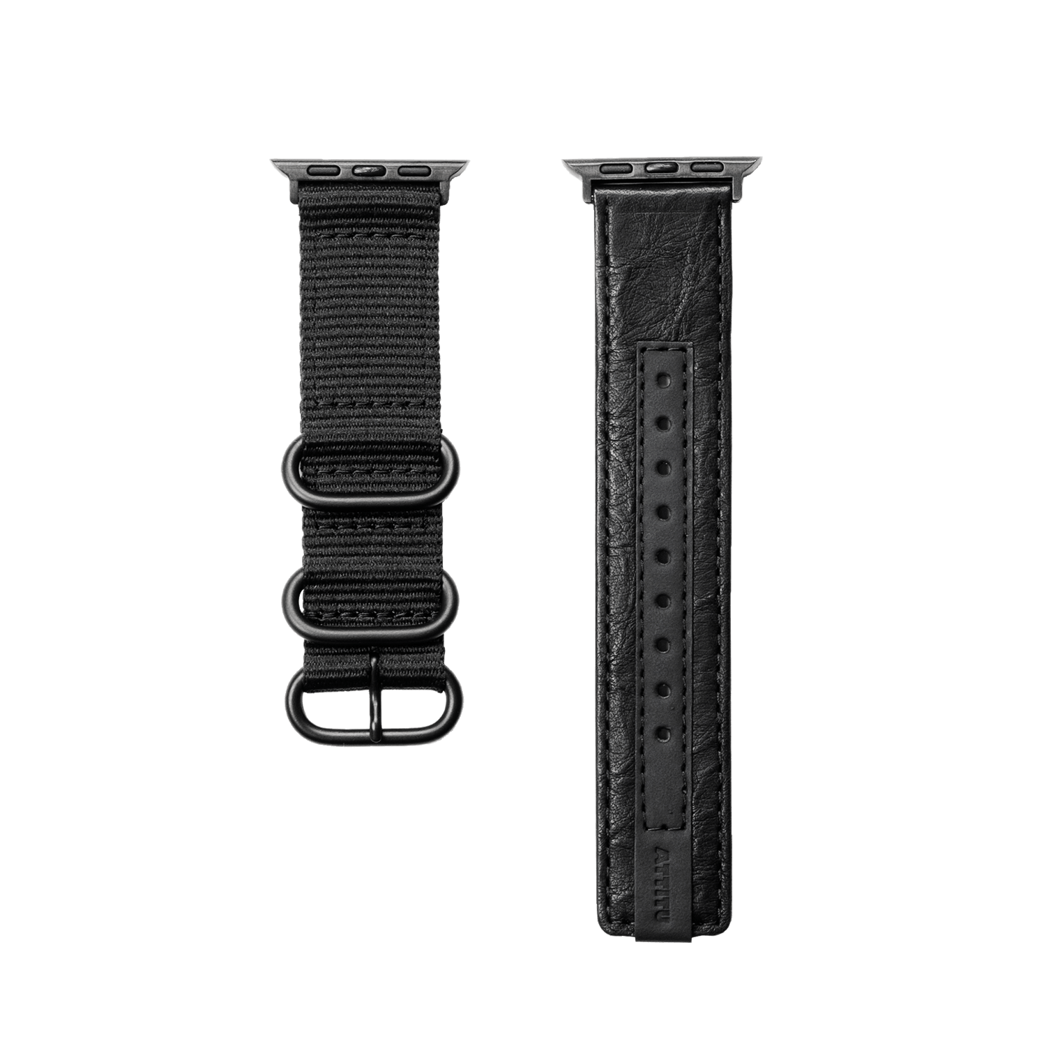 土屋鞄製造所 - 中文官網 - Apple Watch 皮革錶帶(NATO式) - 黑色 / S
