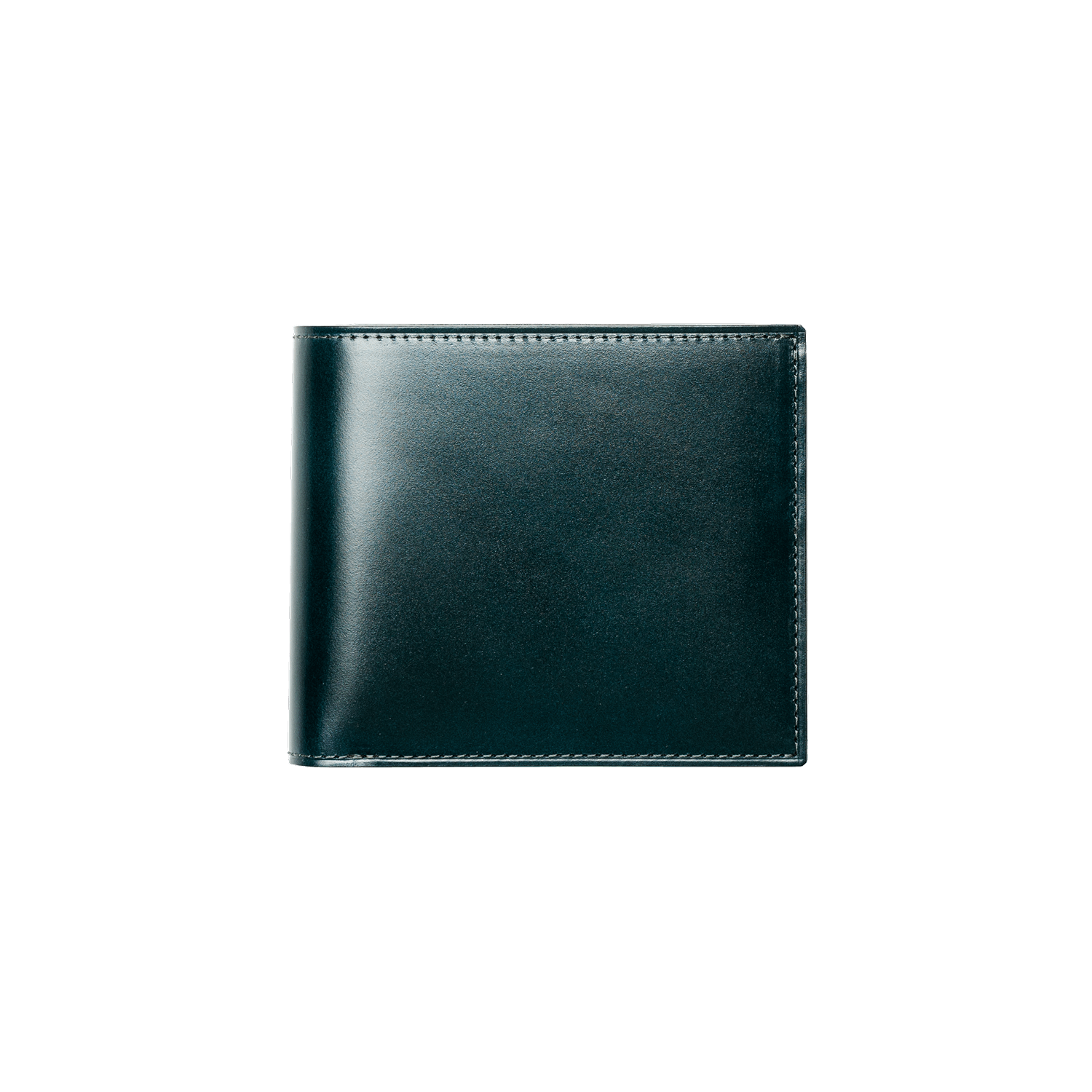 土屋鞄製造所 - 中文官網 - Cordovan 馬臀皮短夾 002(零錢口袋) - 琉璃綠色