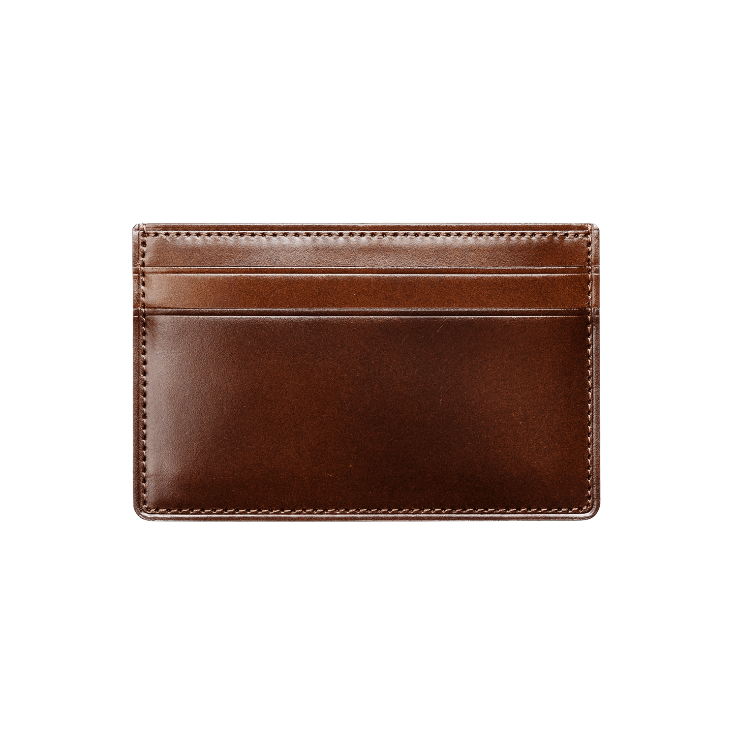 土屋鞄製造所 - 中文官網 - Cordovan 馬臀皮票卡套 - 棕色×棕色