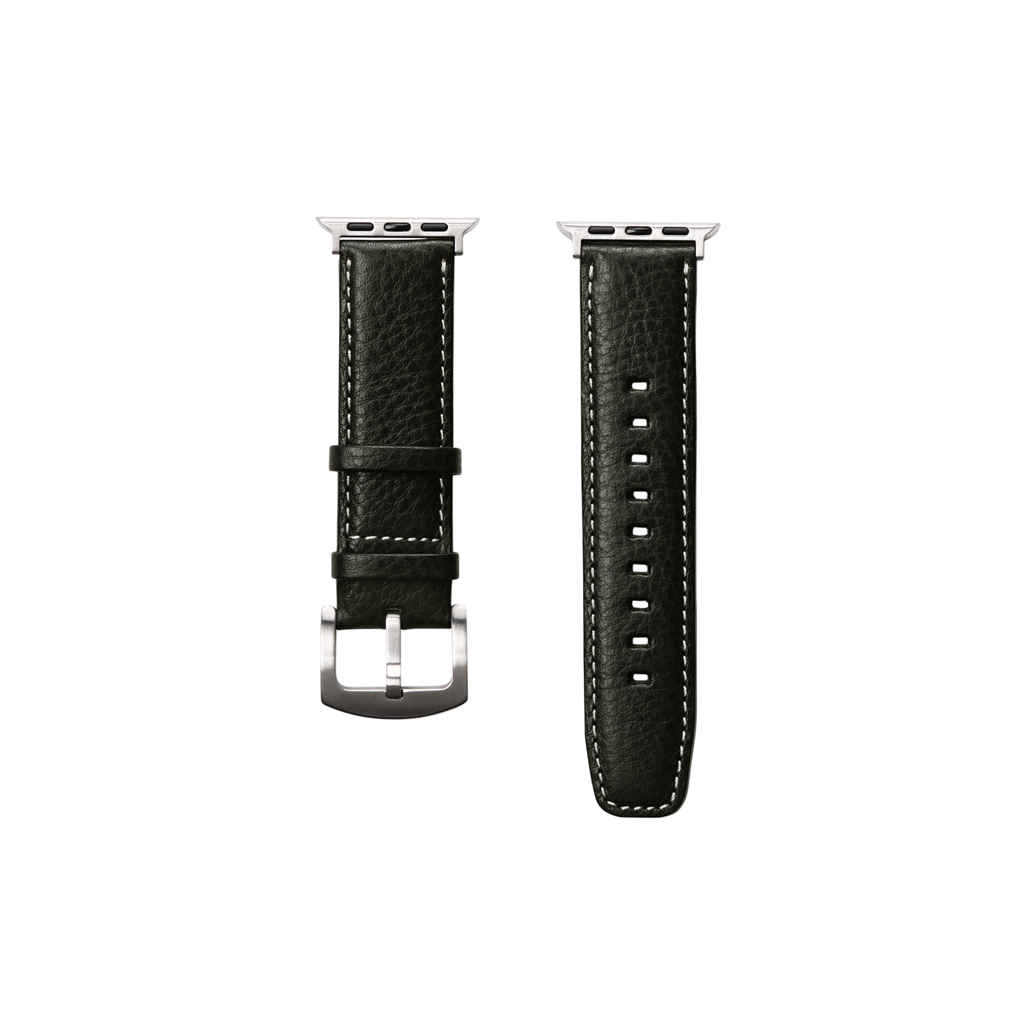 土屋鞄製造所 - 中文官網 - Apple Watch 皮革錶帶(Vachetta Milled Leather) - 深林綠色 / S