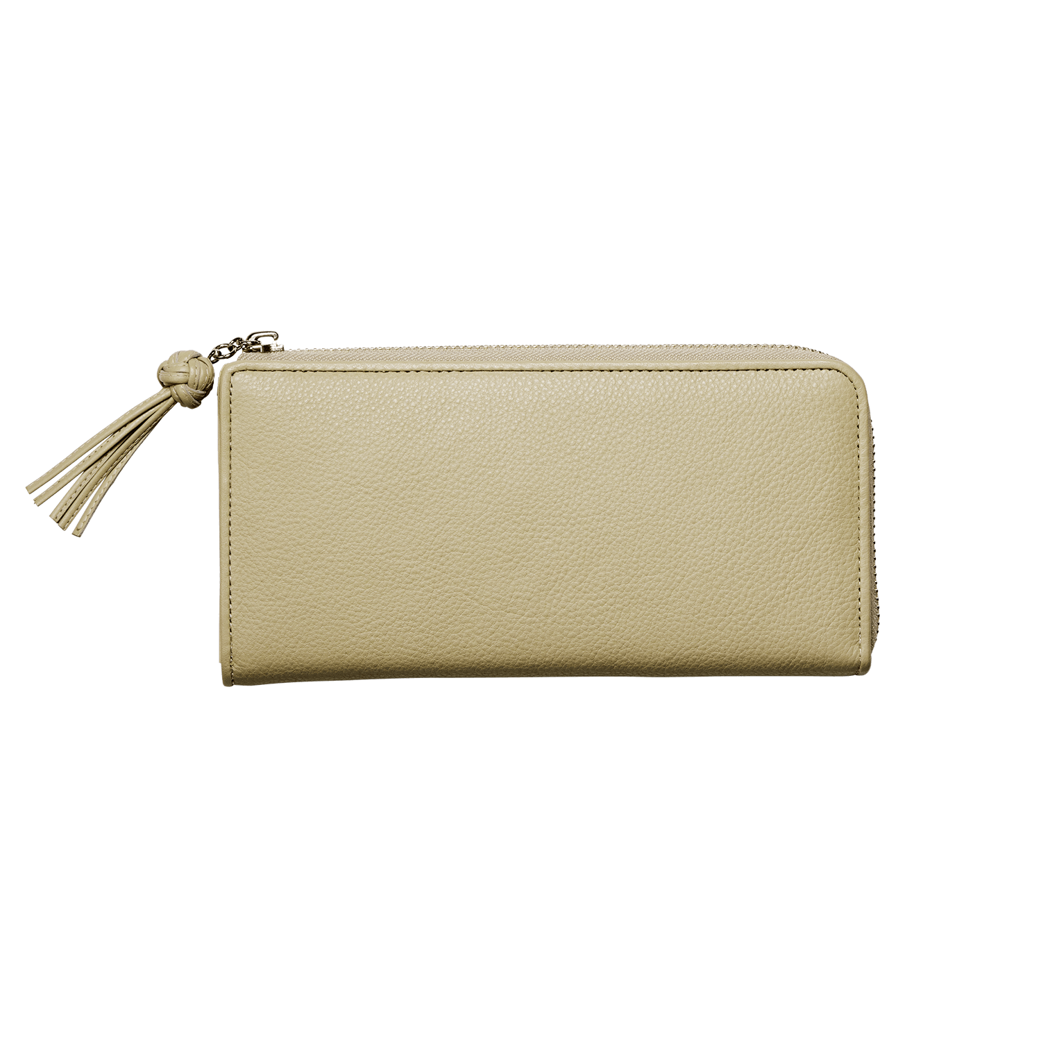 土屋鞄製造所 - 中文官網 - Gusset code 拉鍊長夾 - 蘑菇白色