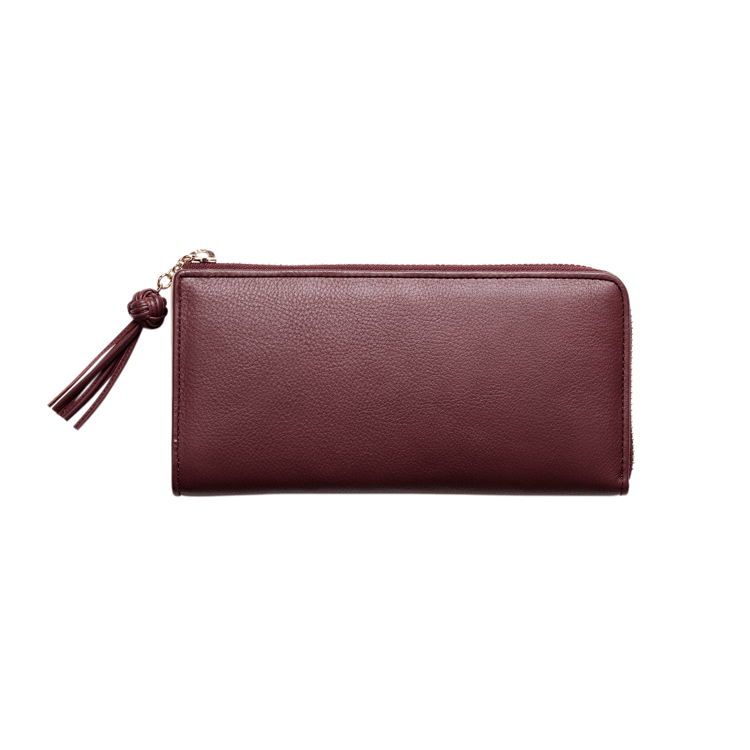 土屋鞄製造所 - 中文官網 - Gusset code 拉鍊長夾 - 暗紅色