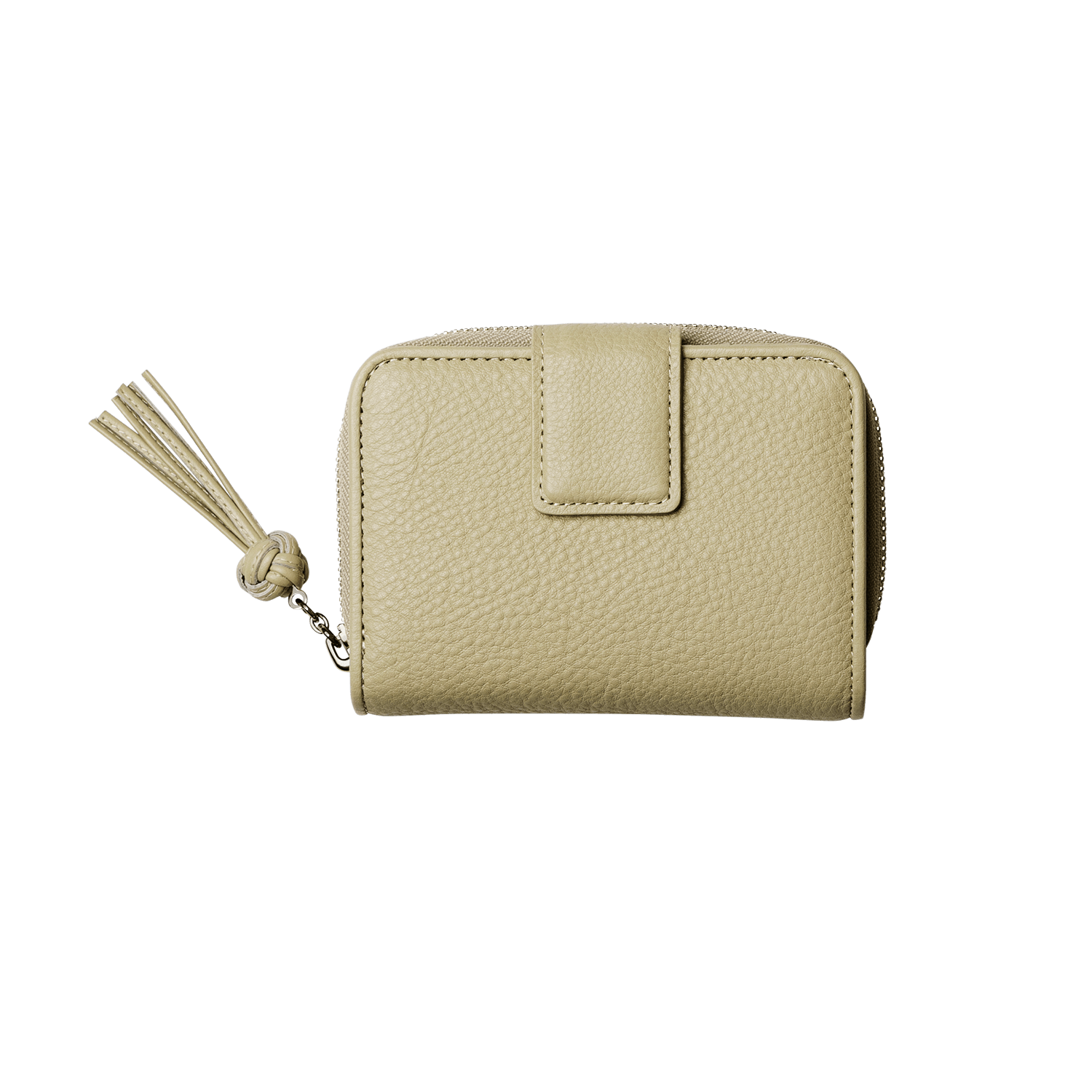 土屋鞄製造所 - 中文官網 - Gusset code 中型拉鍊短夾 - 蘑菇白色