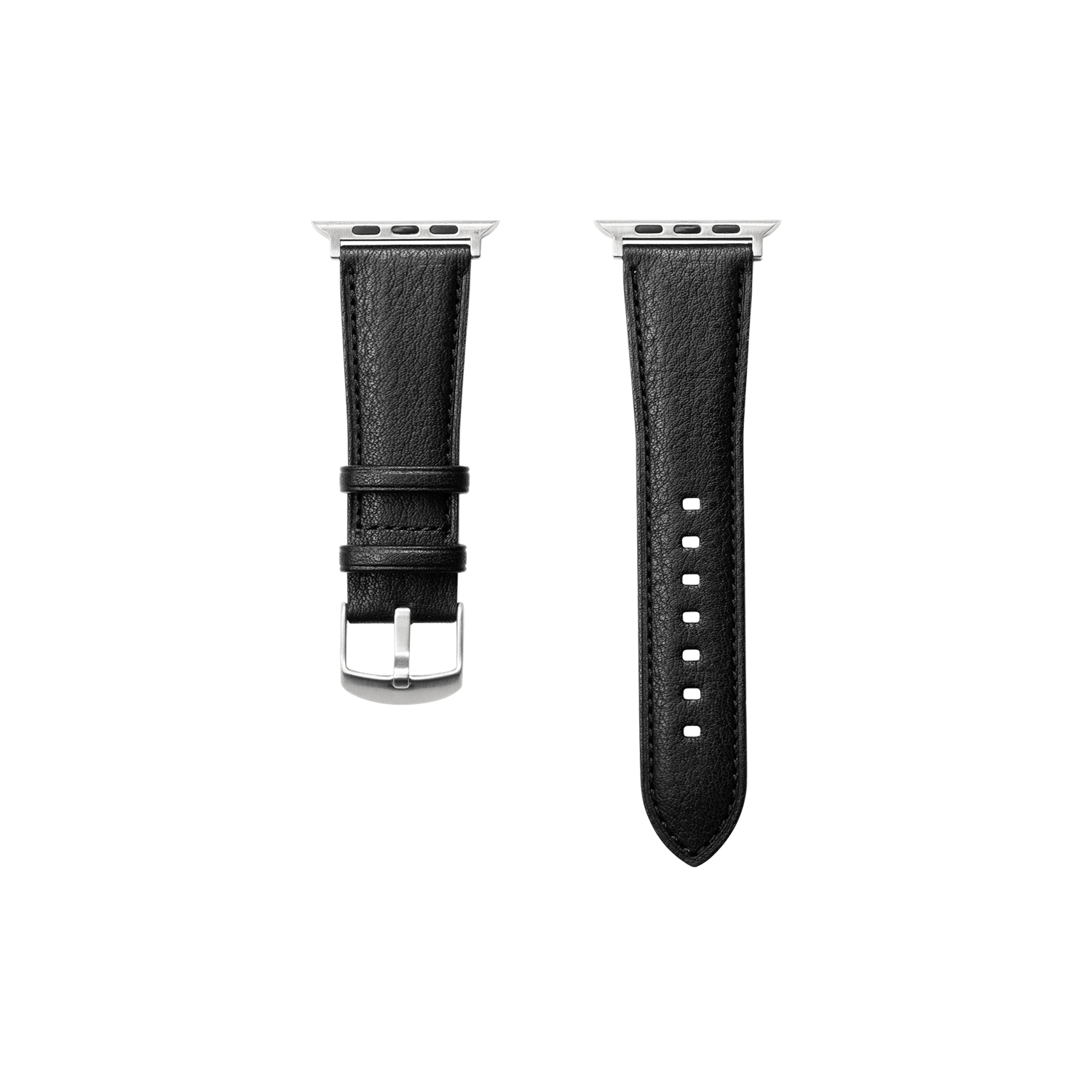 土屋鞄製造所 - 中文官網 - Apple Watch 皮革錶帶(Gusset Code) - 墨黑色 / S