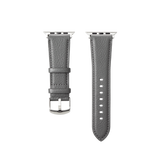 土屋鞄製造所 - 中文官網 - Apple Watch 皮革錶帶(Gusset Code) - 灰色 L