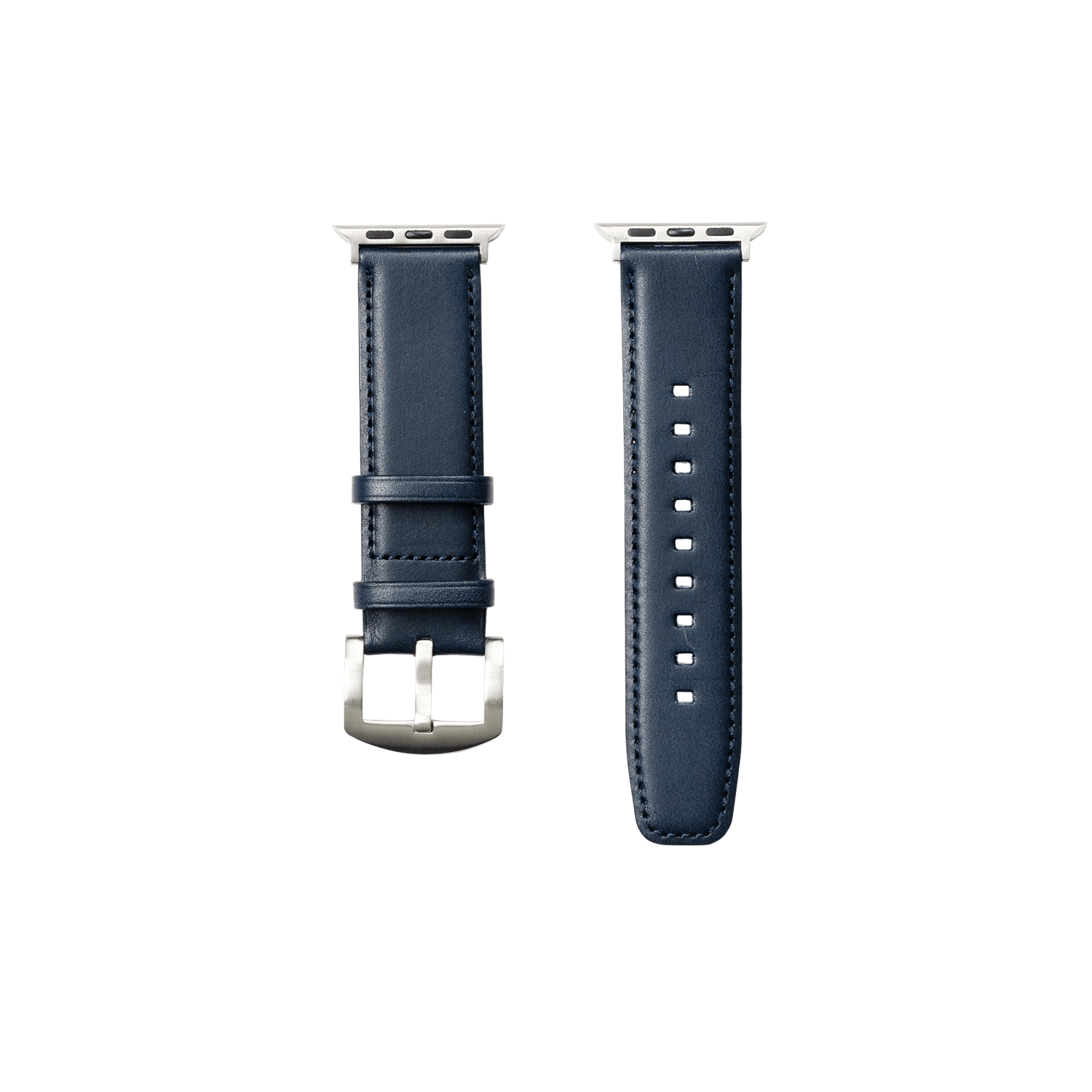 土屋鞄製造所 - 中文官網 - Apple Watch 皮革錶帶(Nume plus) - 深墨藍色 / S