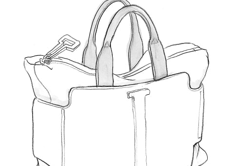 31 Rough Sketch: Tote Bag
托特包設計手稿