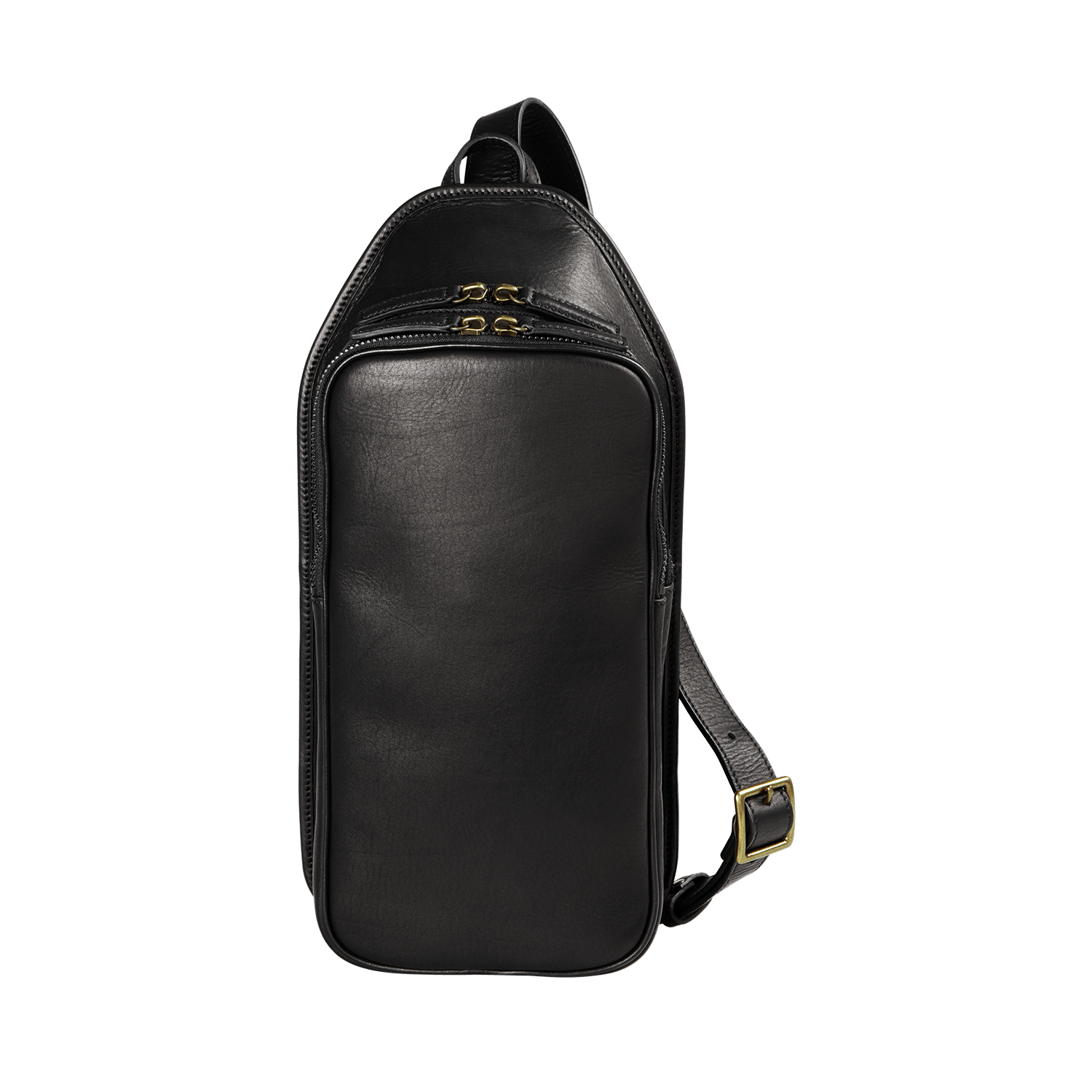 土屋鞄製造所 - 中文官網 - Rebeat 直式斜背腰包 - 黑色