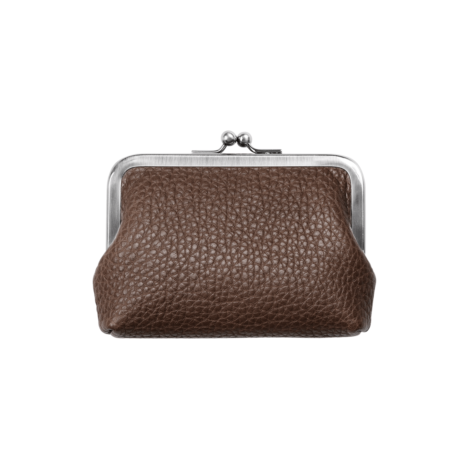 土屋鞄製造所 - 中文官網 - Tone Oilnume 蛙嘴式卡片零錢包 - 棕褐色