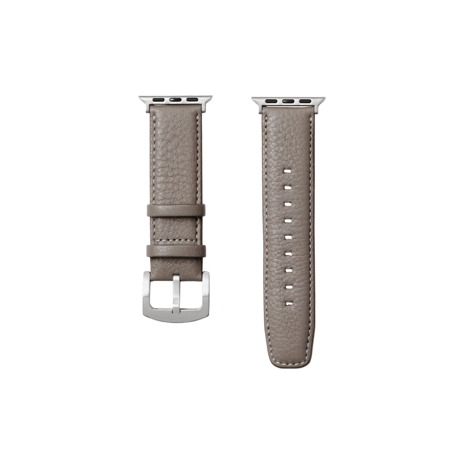 土屋鞄製造所 - 中文官網 - Apple Watch 皮革錶帶(Tone Oilnume) - 暮光暖灰色 / S