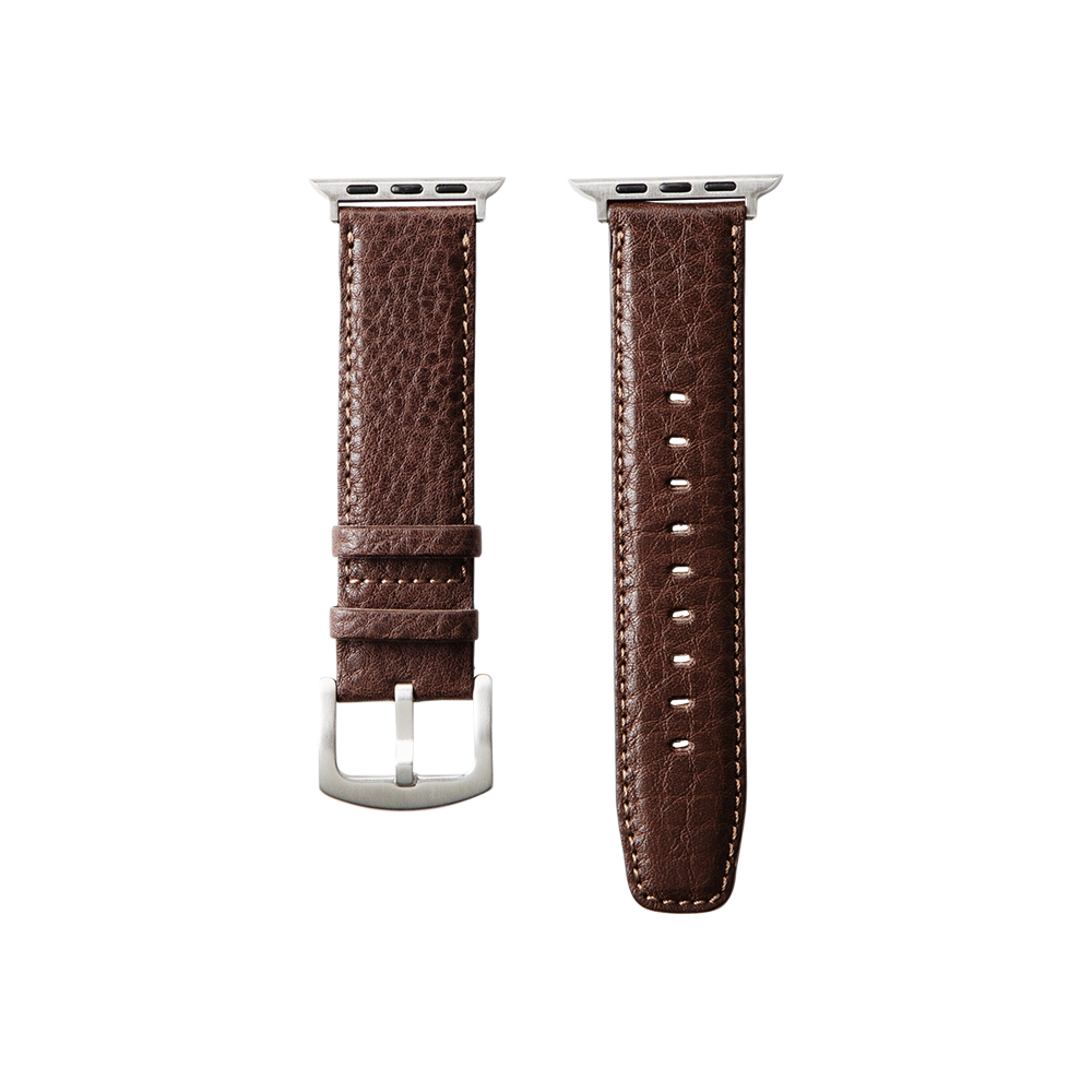 土屋鞄製造所 - 中文官網 - Apple Watch 皮革錶帶(Tone Oilnume) - 深棕色 / L