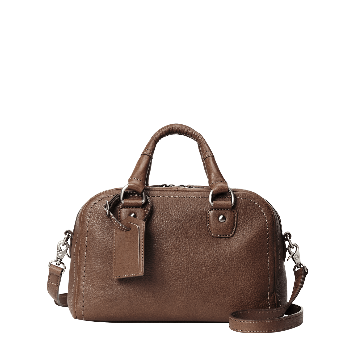 土屋鞄製造所 - 中文官網 - 【海外限定】Tone Oilnume 兩用波士頓包 - 棕褐色