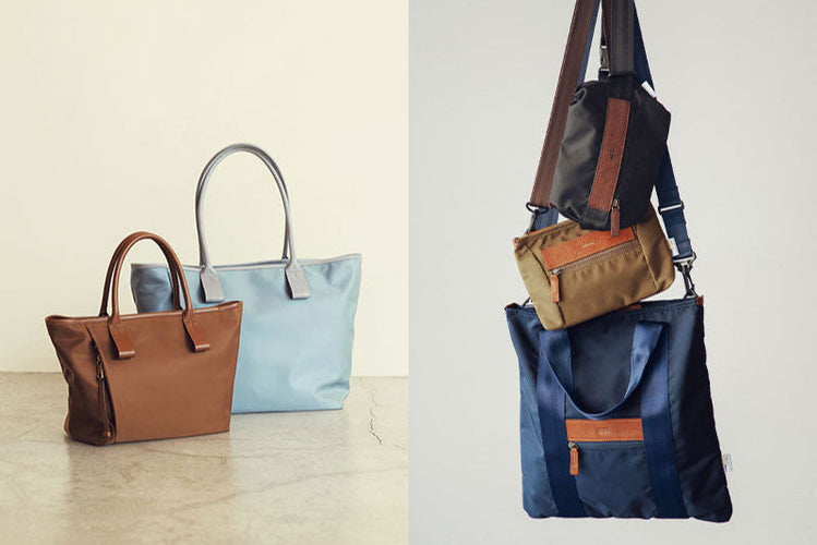 尼龍與皮革的交織，成就歷久彌新的理想夥伴