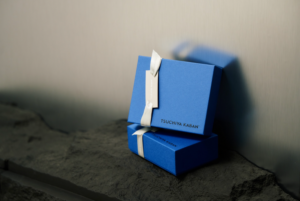 TSUCHIYA KABAN 青 ギフトボックス 2025 ホリデーギフト スペシャル