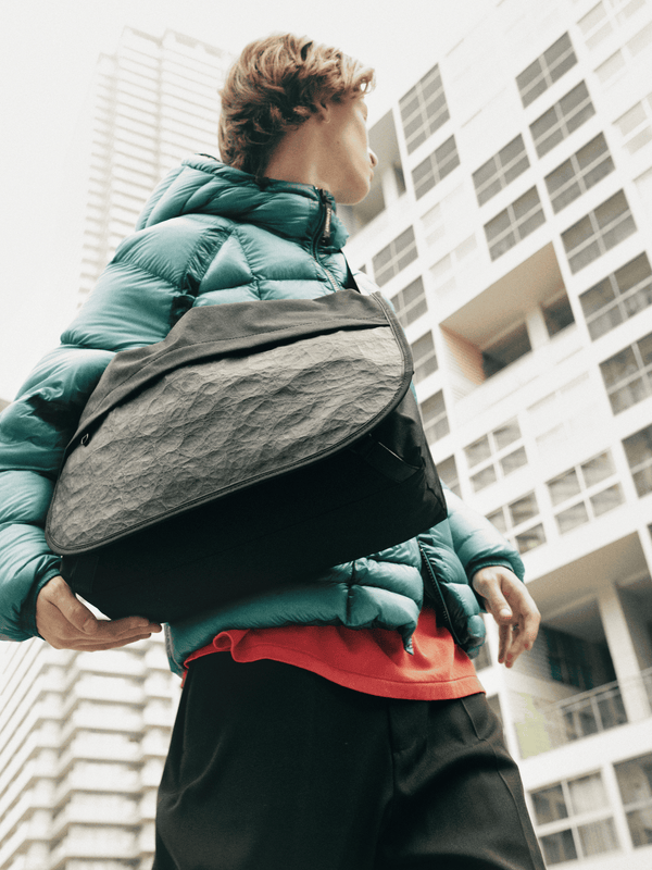 CORDURA®×皮革 郵差包 Large