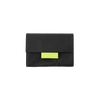 土屋鞄製造所 - 中文官網 - LEATHER PASSPORT WALLET 026 - 黑色×螢光黃