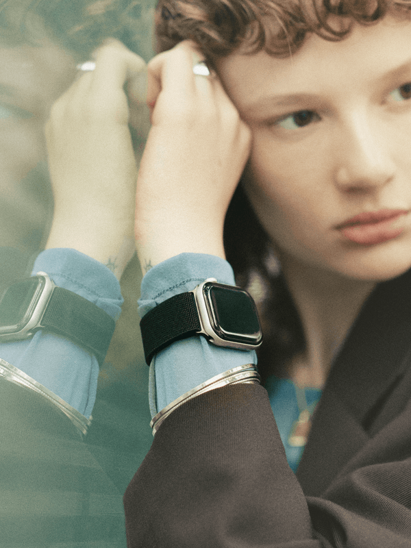 Apple Watch 皮革錶帶（掛勾式）