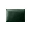 土屋鞄製造所 - 中文官網 - Cordovan 馬臀皮名片夾 - 墨綠色×棕色