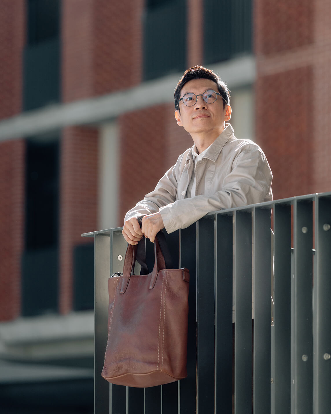 Tone Oilnume 兩用直式托特包