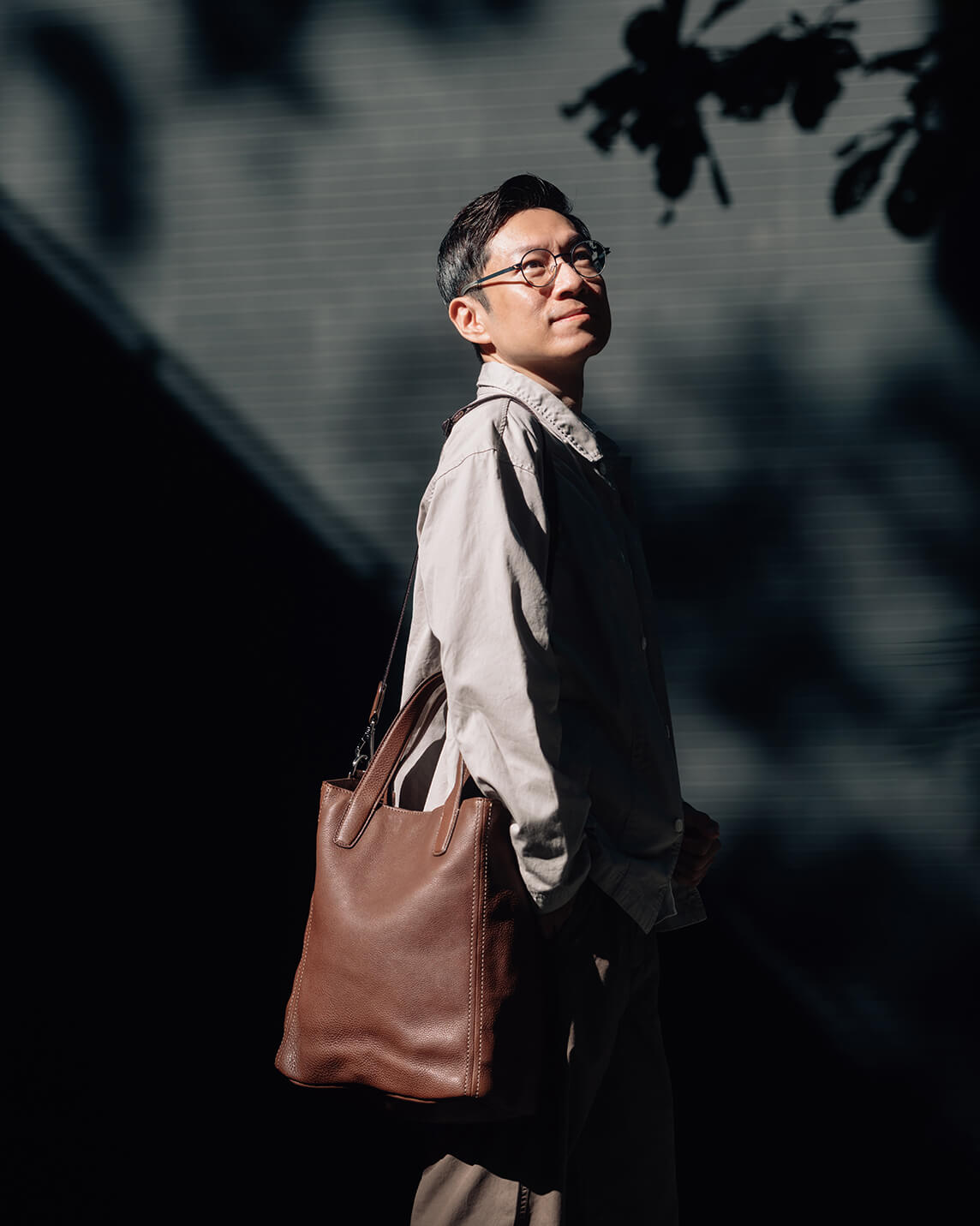 Tone Oilnume 兩用直式托特包