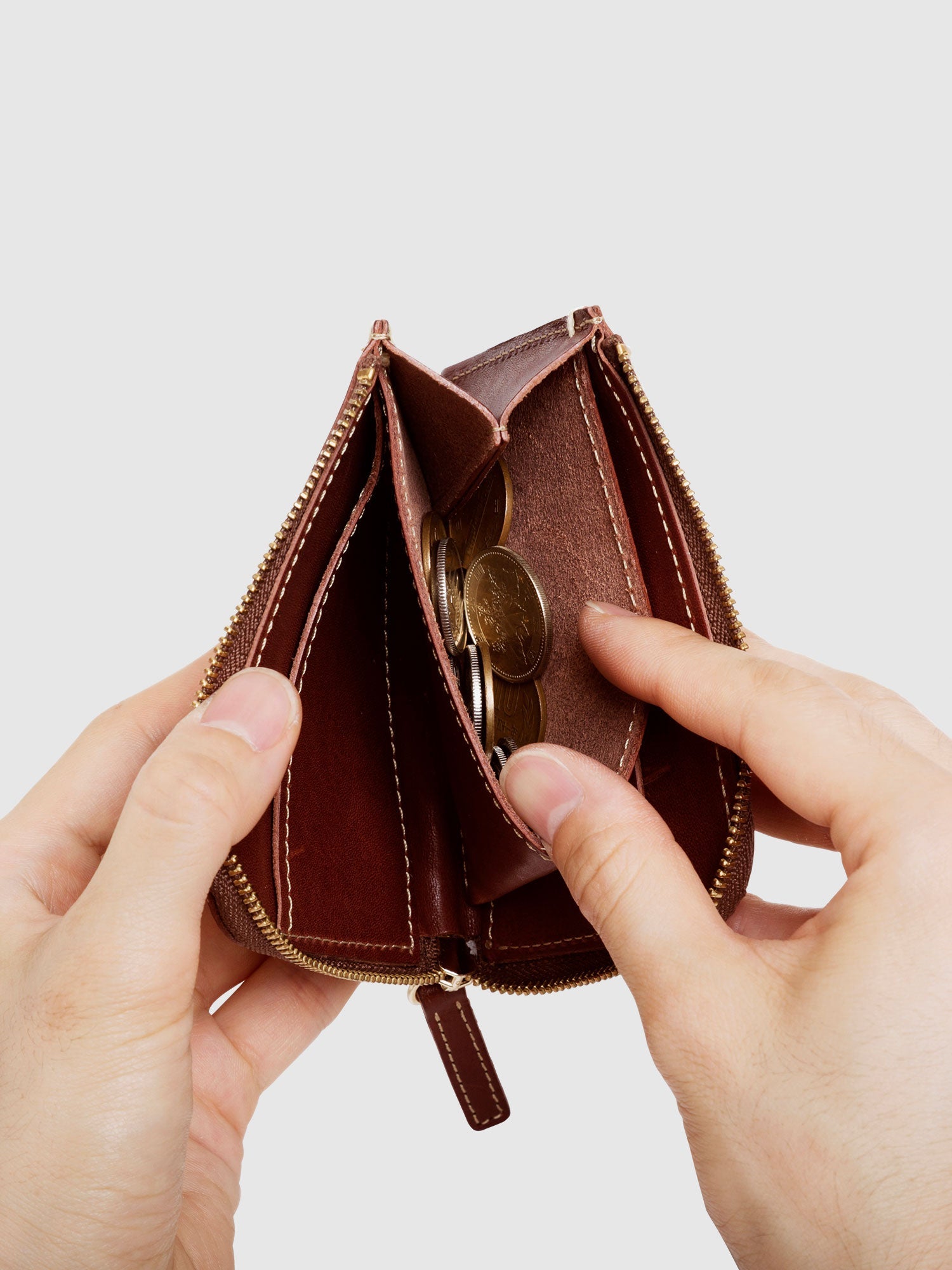 Diario L型拉鍊短夾画像3