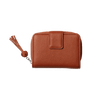 土屋鞄製造所 - 中文官網 - Gusset code 中型拉鍊短夾 - 陶土紅色