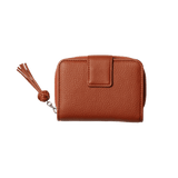 土屋鞄製造所 - 中文官網 - Gusset code 中型拉鍊短夾 - 陶土紅色