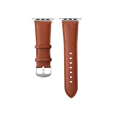 Apple Watch 皮革錶帶（Gusset Code）