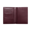 土屋鞄製造所 - 中文官網 - 【海外限定】Nume plus 皮革護照套 - 勃根地紅色