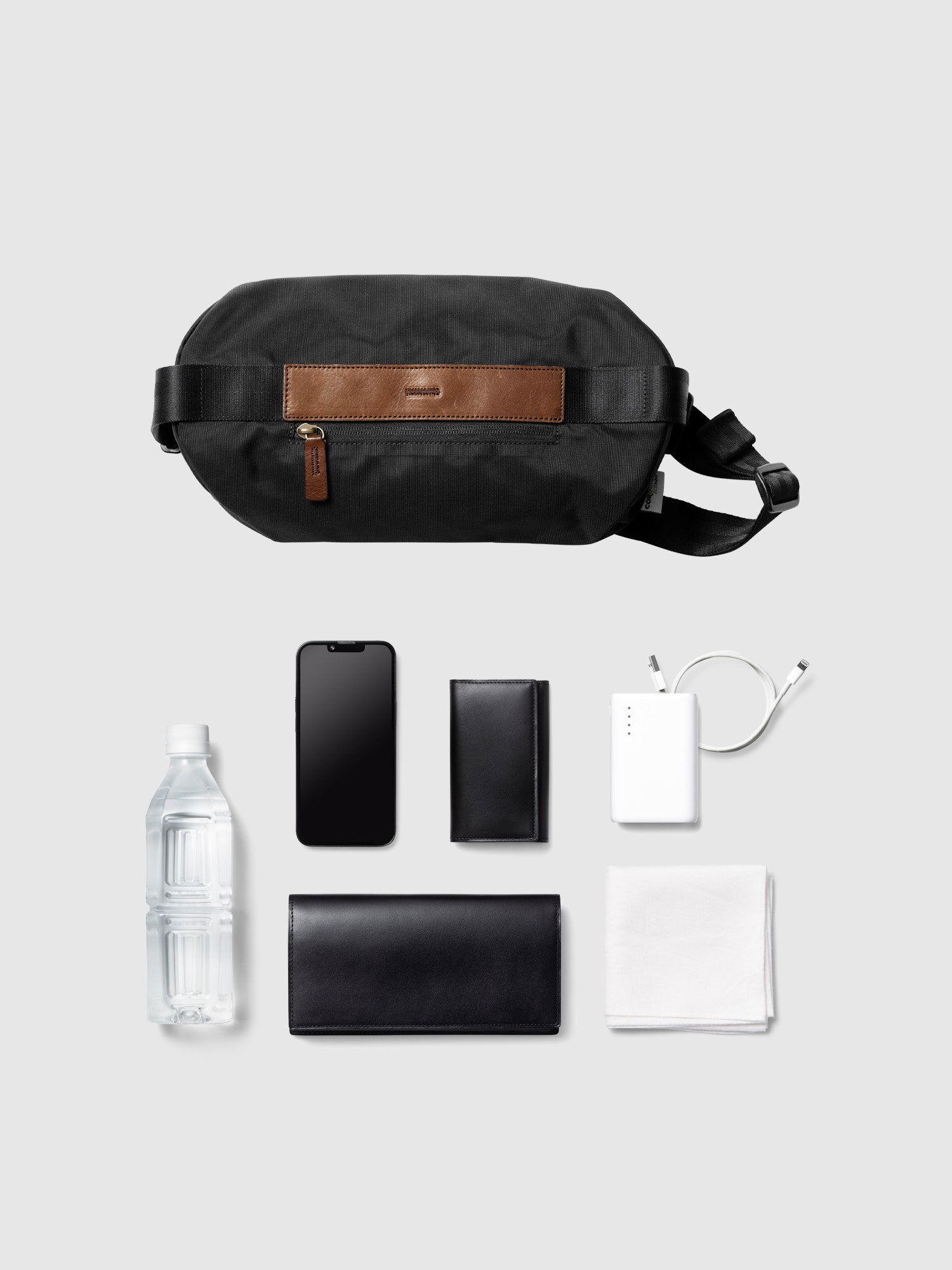 土屋鞄製造　CORDURA ECO クロスボディーバック　ネイビー CORDURA® ECO 輕量隨身腰包 – 土屋鞄製造所 - 中文官網 -
