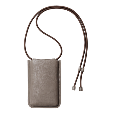 土屋鞄製造所 - 中文官網 - Tone Oilnume 皮革手機斜背包