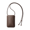 土屋鞄製造所 - 中文官網 - Tone Oilnume 皮革手機斜背包 - 棕褐色